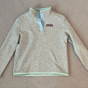 Girls Vineyard Vines Quilted Shep Shirt